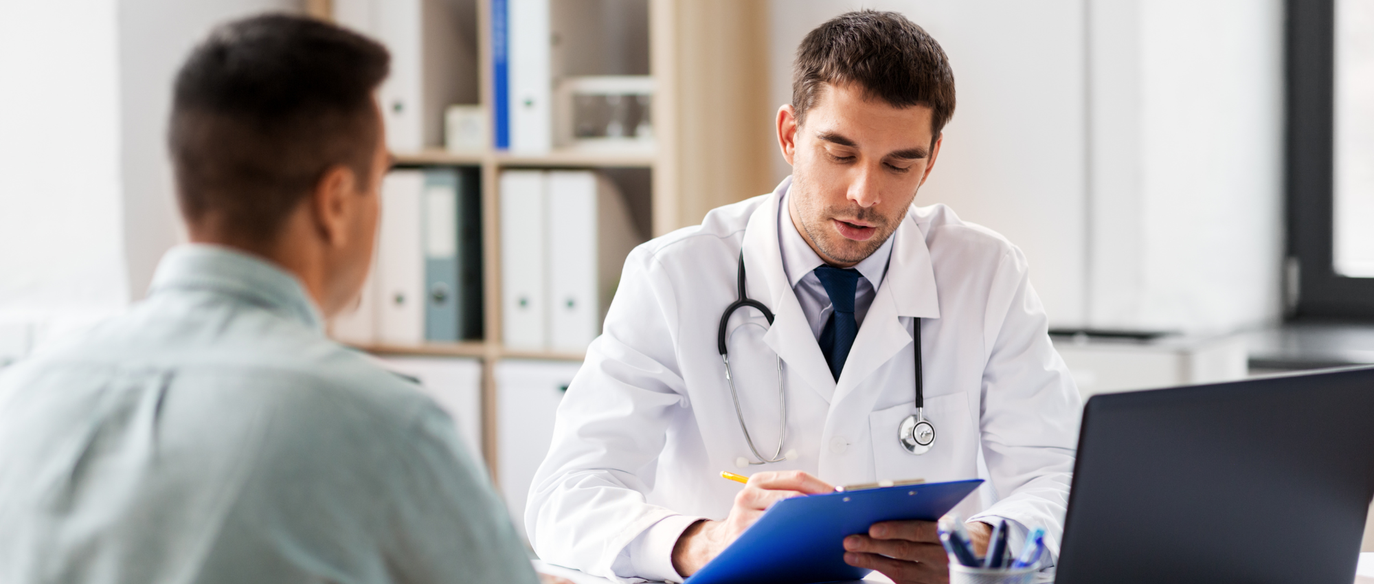 examination with doctor